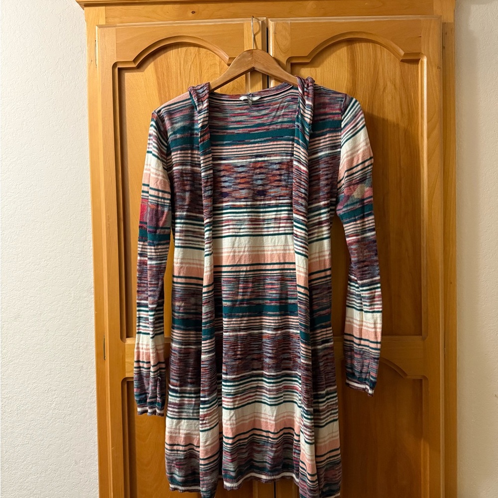 BKE Multicolor Striped Cardigan